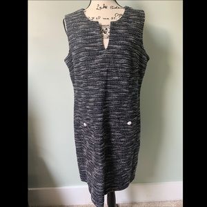 Karl Lagerfeld Tweed Knit Dress
